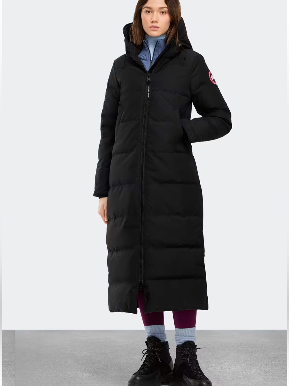 Canada Goose Mystique Down Parka Fusion Fit Black Women’s Large